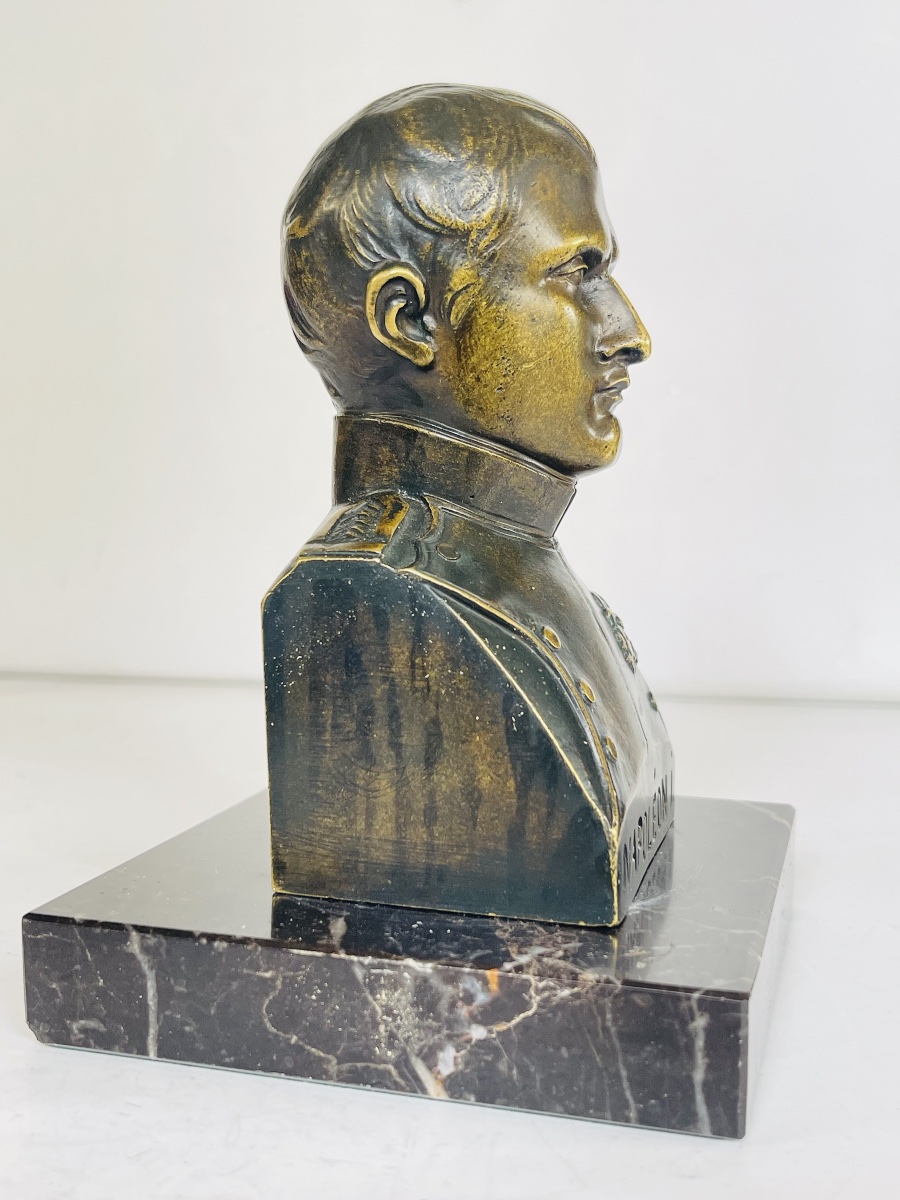 Buste en bronze de Napoléon 1er -photo-3